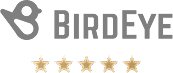 Five golden stars rating illustration